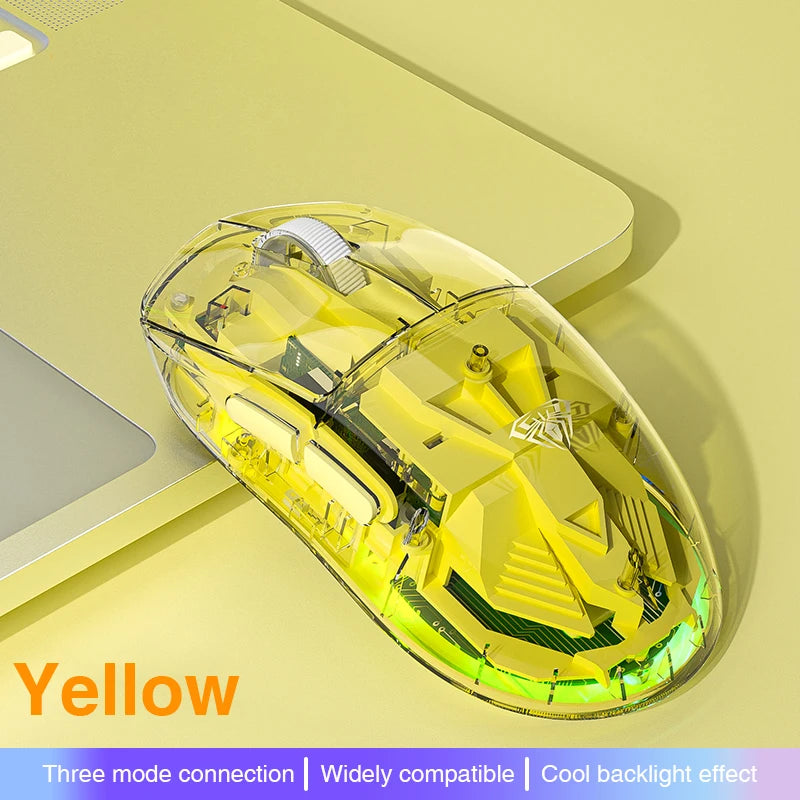 AULA SC660 Wireless Mouse Bluetooth Gaming Mouse 10000DPI Optical Sensor Macro Programmable Ergonomic Mice For Laptop PC Gamer
