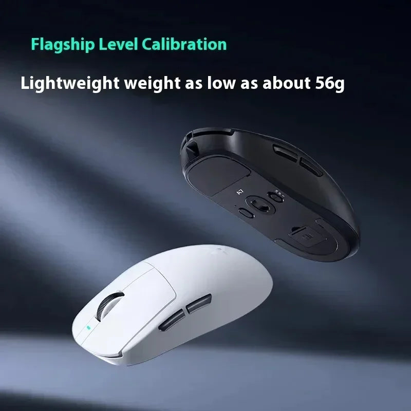 MCHOSE A7 Series Mouse PAW3950 8K Top Speed Receiver Ergonomics 2.4G Wireless Gaming E-Sports Mice Customized PC Accessory Gifts