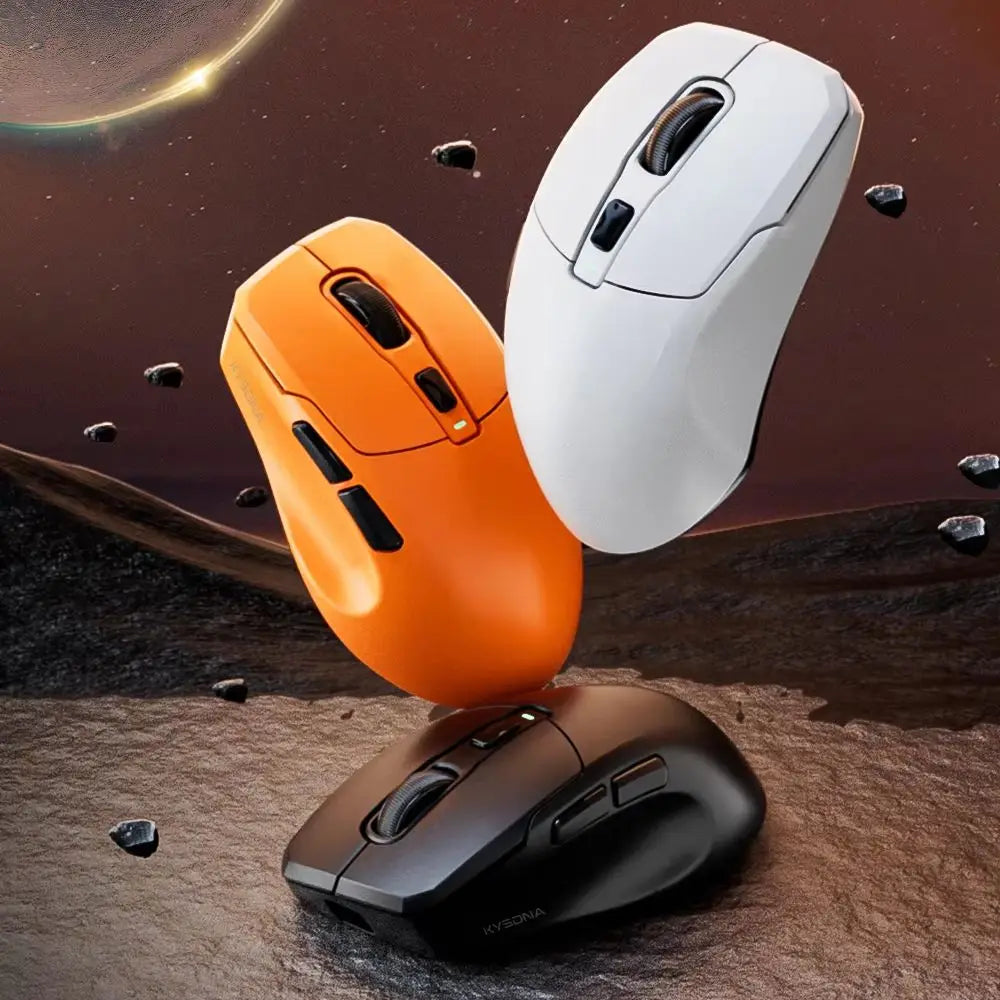 KYSONA Uranus Pro PAW3395 Wireless Gaming Mouse 54g Lightweight 8KHz Polling Rate 26000DPI Ultimate Optical Sensor For Laptop PC