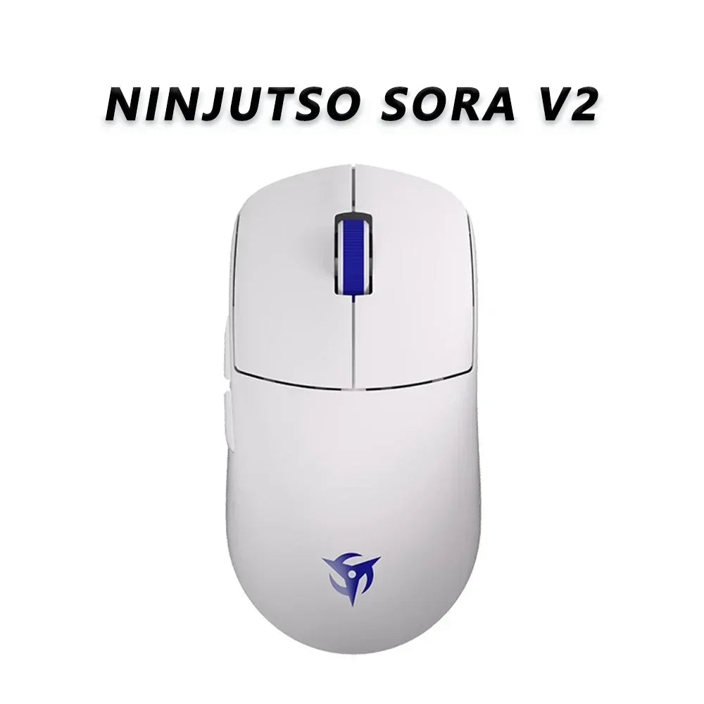 Ninjutso Sora V2 Gaming Mouse 8k Paw3395 Sensor Lightweight 2.4G Wireless USB Customized Dual Mode Mice PC E-Sports Accessories