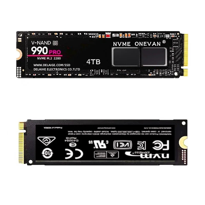 M.2 990 pro 4TB 2TB 1TB 2280  Hard drive disk NVME 2.5 inch ssd TLC 560MB/s internal Solid State Drives for laptop and desktop