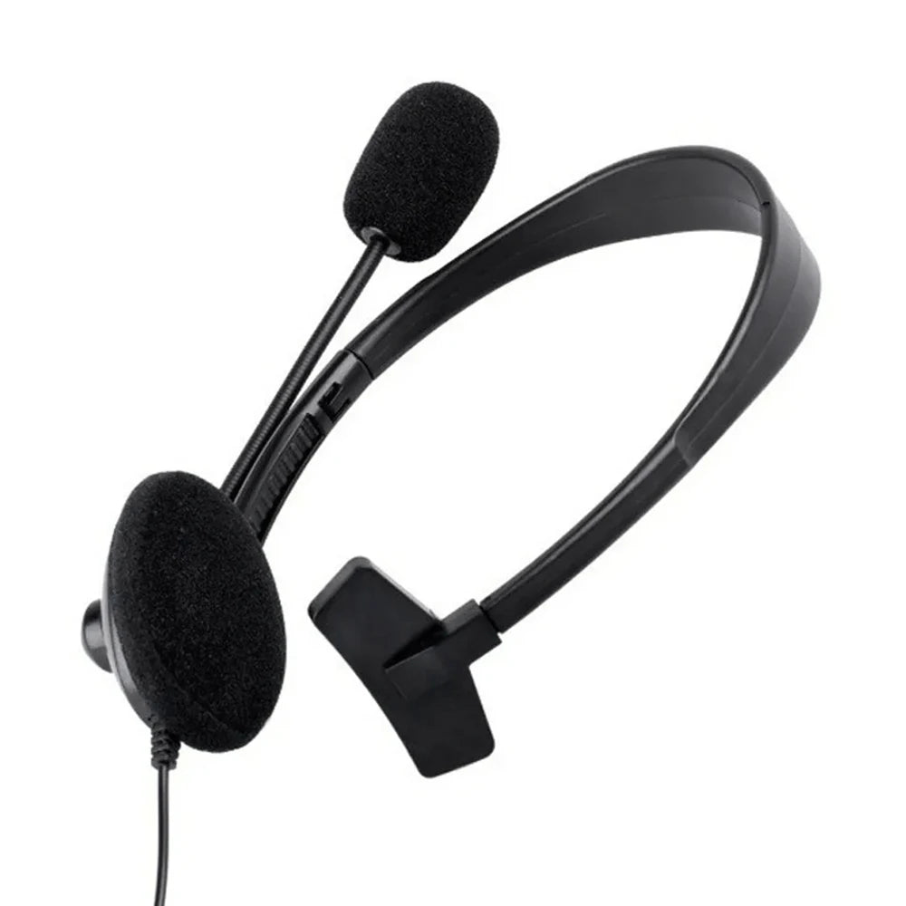 Headphones 3.5mm Wired Gaming Headset Earphones Music For PS4 Play Station 4 Game PC Chat computer With Microphone 120° Rotation