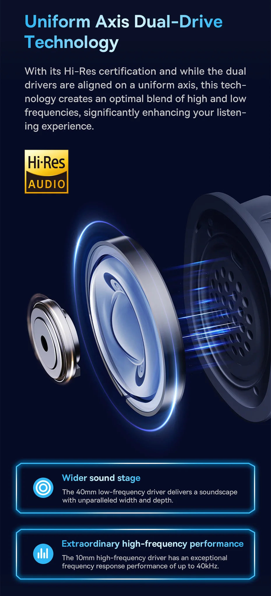 Baseus GH02 Wireless Gaming Headsets with Mic Headphones Bluetooth 5.3 40mm Driver 2.4G/Wireless/Cable RGB Overhead Headphone
