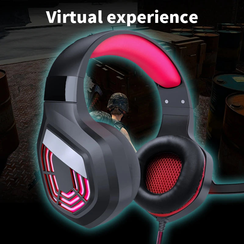 G7 Gaming Headset With Noise-cancelling Microphone Surround Sound 3.5mm Wired LED Gaming Headset For Gamers
