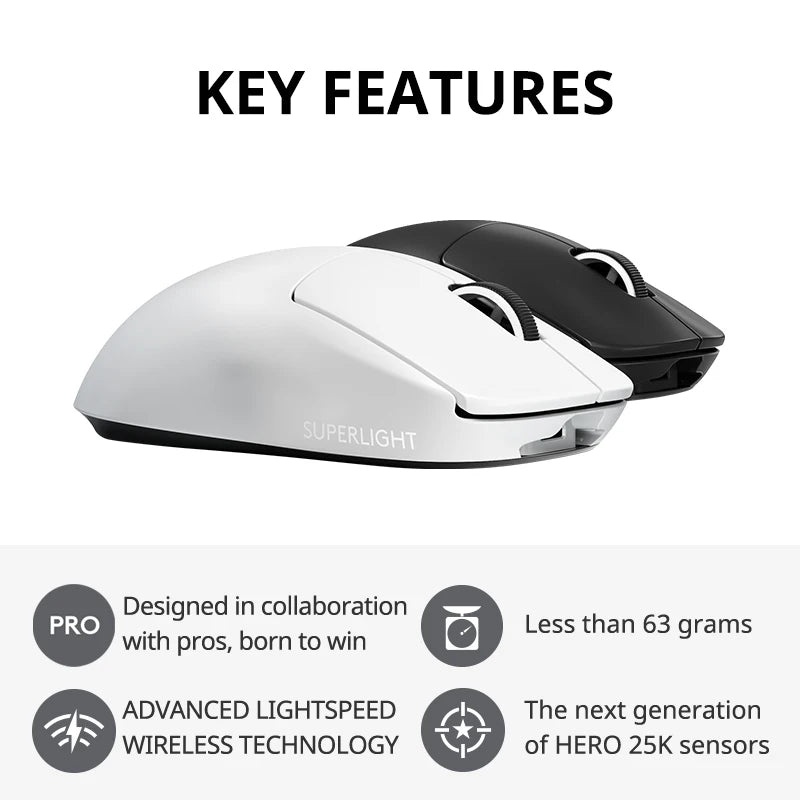 logitech g pro x superlight Gaming Mouse GPW  King II mouse logitech 100% original