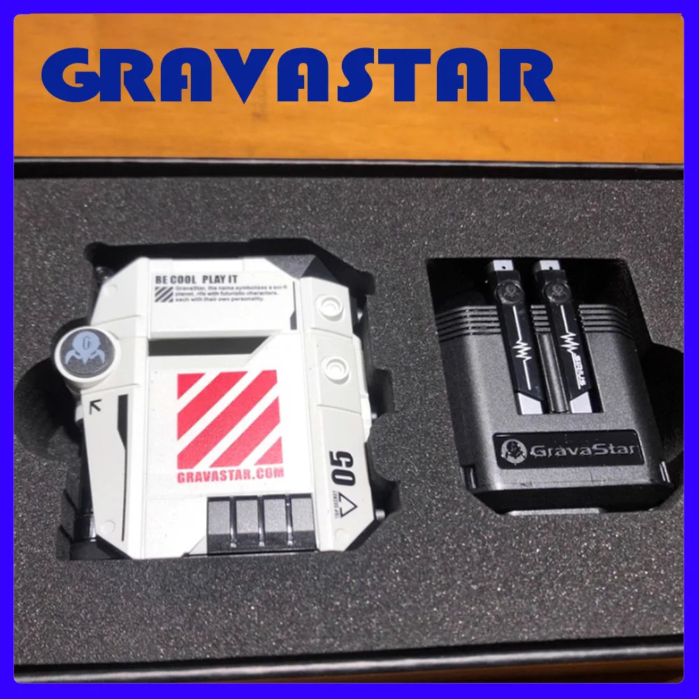 GravaStar P5 Bluetooth headset noise reduction HIFI sound quality long battery life semi-in-ear gaming mecha headset Gift
