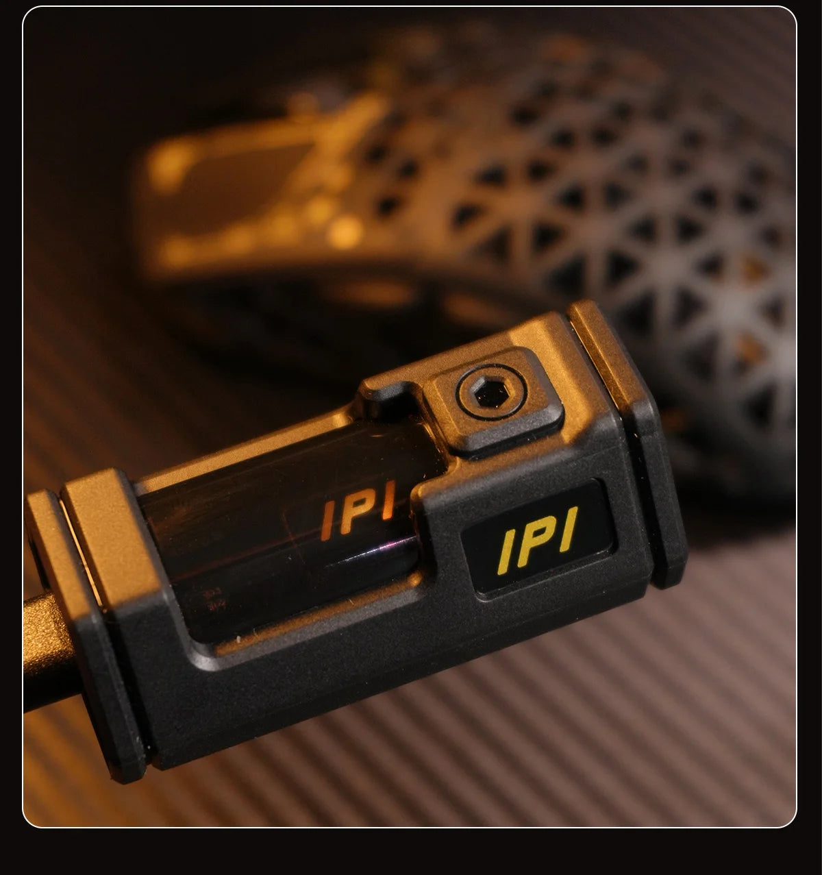 IPI Float Mouse Tri Mode Wireless Mouse PAW3395 8000Hz Polling Rate Custom Hollow Out Carbon Fibre Gaming Mice PC Accessories