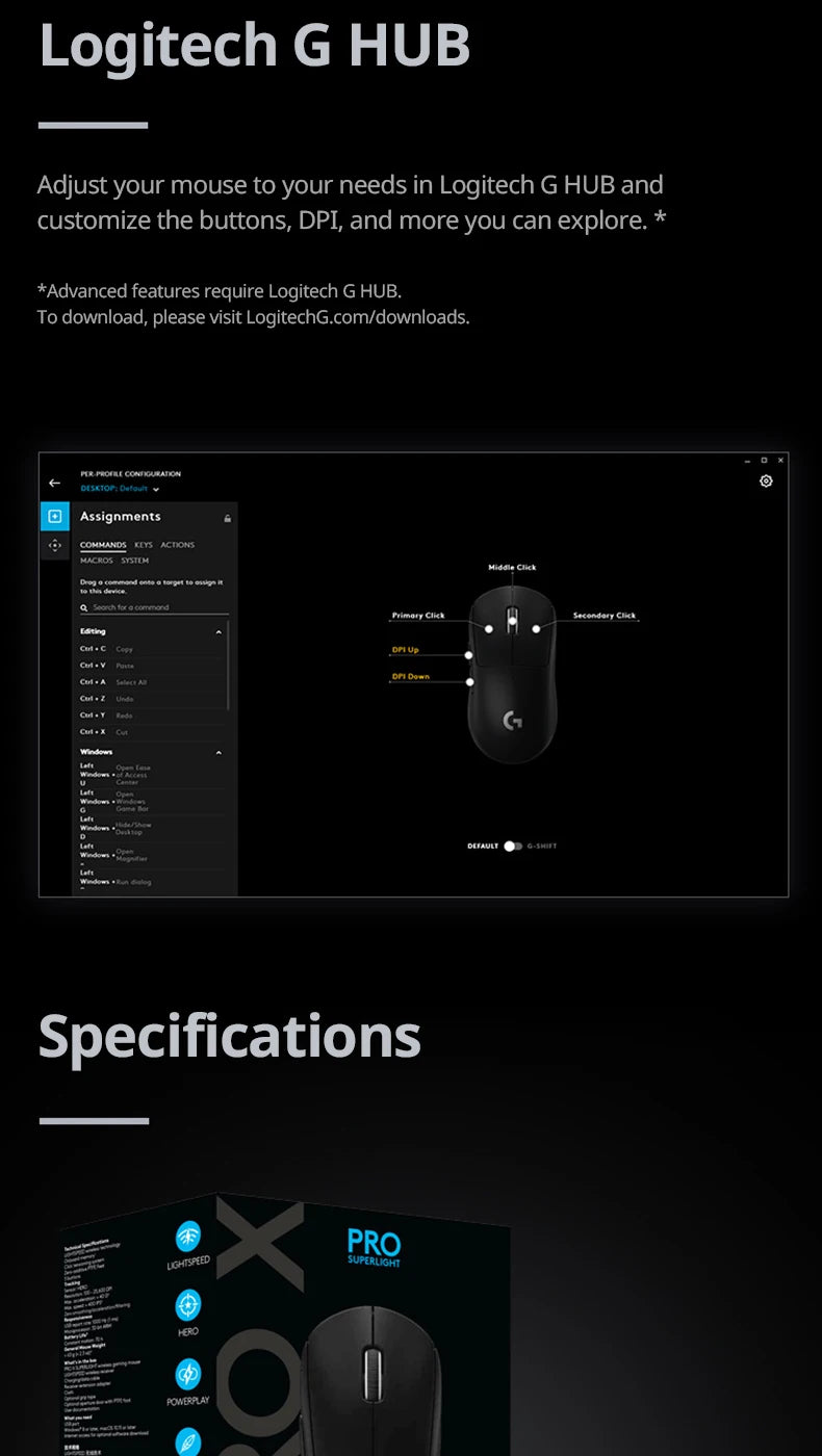 logitech g pro x superlight Gaming Mouse GPW  King II mouse logitech 100% original